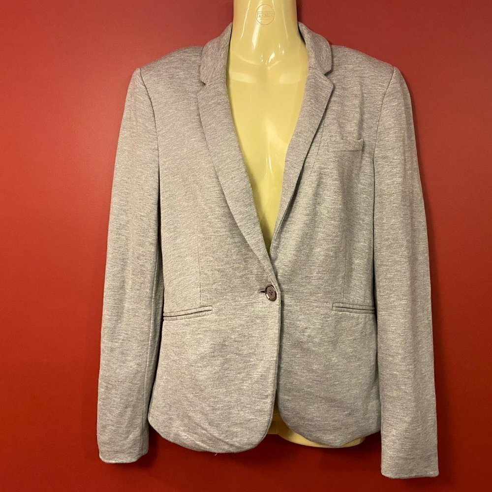 ⭐4 FOR $20⭐ RW & CO Women's Grey Rayon Blazer / Jacket - Size Small - Picture 1 of 4